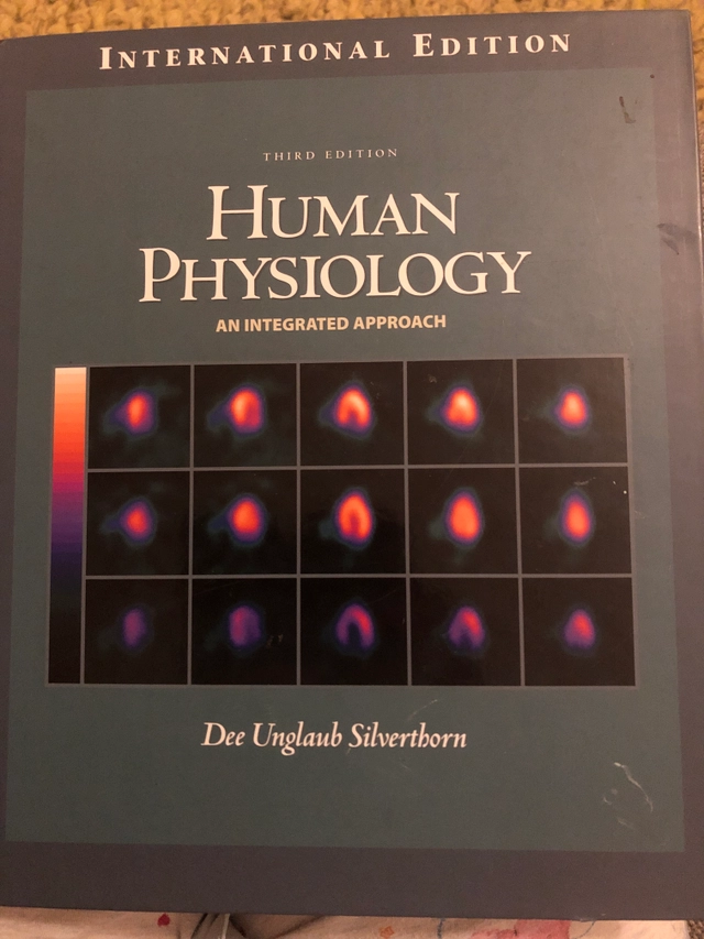 Human physiology : an integrated approach; Dee Unglaub Silverthorn; 2004