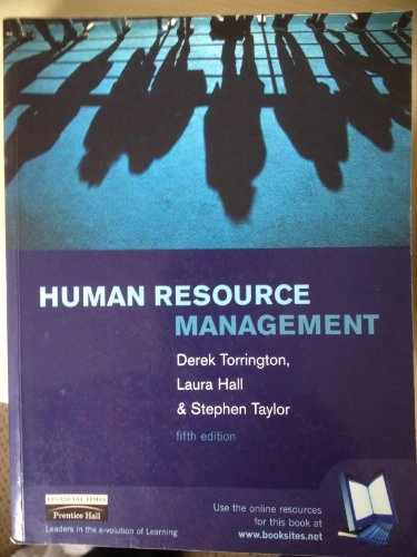 Human resource management; Derek Torrington; 2002