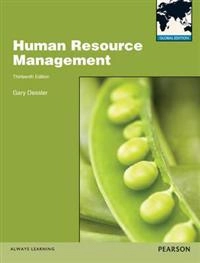 Human resource management; Gary Dessler; 2013