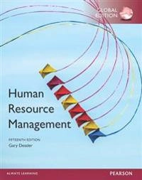 Human resource management; Gary. Dessler; 2017