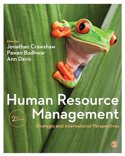 Human resource management : strategic and international perspectives; Jonathan Crawshaw; 2017