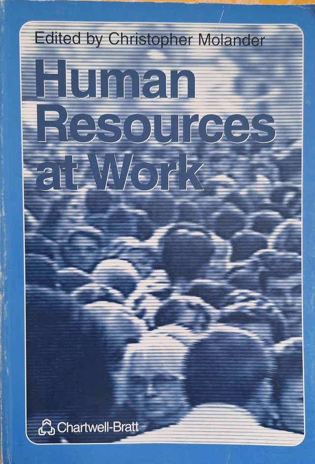 Human resources at work; Christopher Molander; 1996