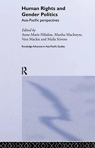 Human rights and gender politics : Asia-Pacific perspecives; Anne-Marie Hilsdon; 2000