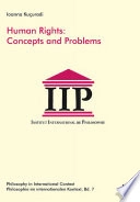 Human rights : concepts and problems; İoanna Kuçuradi; 2013
