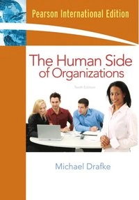 Human Side of Organizations; Michael Drafke; 2008