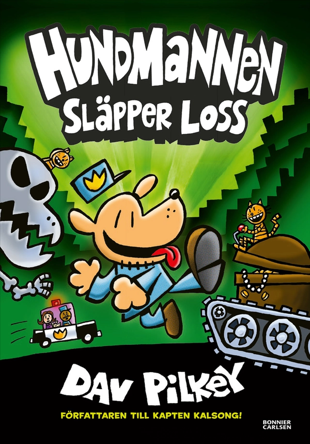 Hundmannen släpper loss; Dav Pilkey; 2020