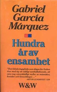 Hundra år av ensamhet; Gabriel García Márquez; 1980