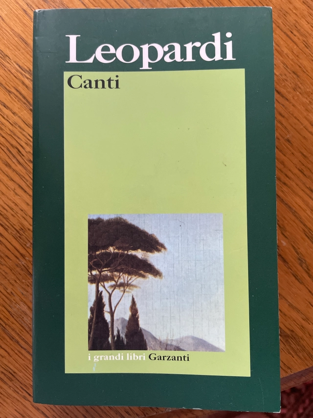 I canti; Giacomo Leopardi; 2005