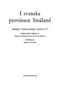 I svenska provinsen Småland : lyrikantologi; Torgny Lindgren, Hans Lamborn, Ulla Olin; 1973