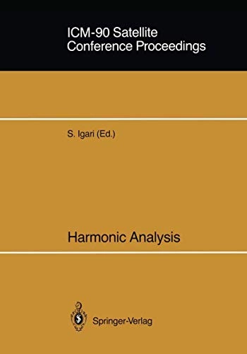 ICM-90 Satellite Conference Proceedings; Satoru Igari; 1991