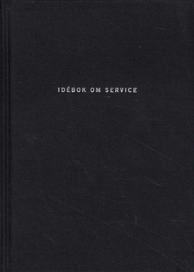 Idébok om service; Fredrik Härén, Teo Härén; 2008