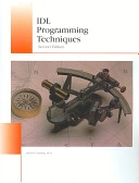 IDL programming techniques; David W. Fanning; 2000
