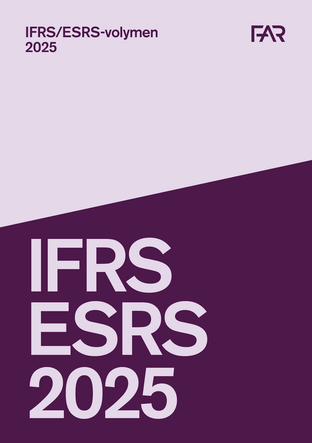 IFRS/ESRS-volymen 2025; FAR, Föreningen Auktoriserade revisorer, FAR SRS, FAR akademi; 2025