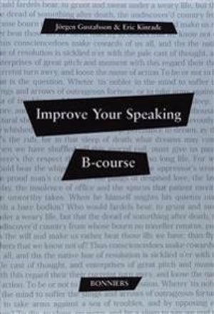 Improve Your Speaking B-course (5-pack); Jörgen Gustafsson, Eric Kinrade; 2000
