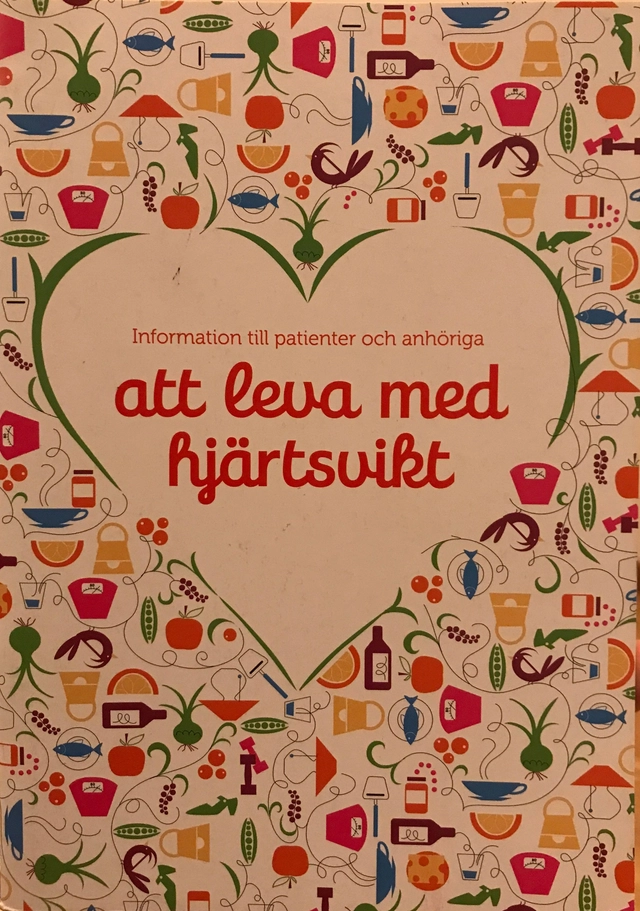 Information till patienter och anhöriga att leva med hjärtsvikt; RiksSvikt; 2016
