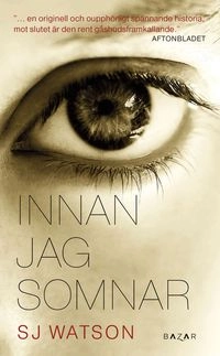 Innan jag somnar; S. J. Watson; 2013