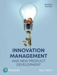 Innovation management and new product development; Paul Trott; 2021