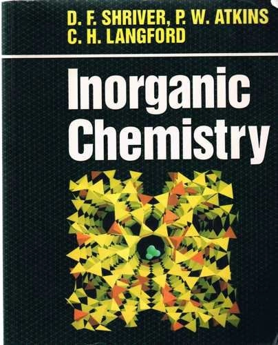 Inorganic chemistry; Shriver; 1990