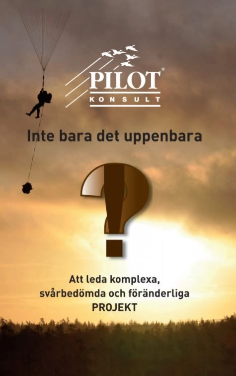 Inte bara det uppenbara : att leda komplexa, svårbedömda och föränderliga projekt; Sten-Åke Hansson; 2021