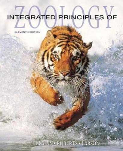 Integrated principles of zoology; Cleveland P. Hickman, Larry S. Roberts, Allan Larson, William C. Ober, Claire W. Garrison; 2001