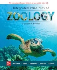 Integrated Principles of Zoology; Cleveland P. Jr. Hickman; 2019
