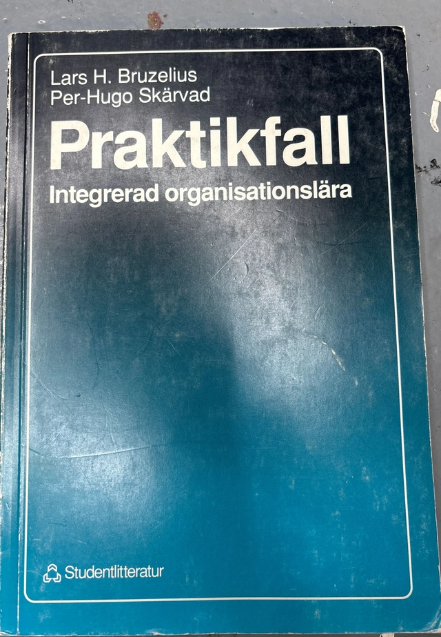 Integrerad organisationslära; L Bruzelius, P-H Skärvad; 1995