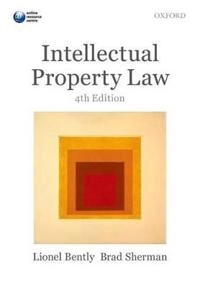 Intellectual property law; Lionel Bently; 2014