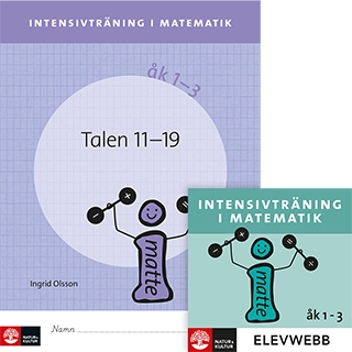 Intensivträning ma åk 1-3 Talen 11-19 Elevhäfte; Ingrid Olsson; 2015