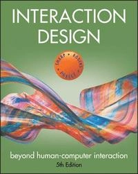 Interaction design : beyond human-computer interaction; Helen Sharp; 2019