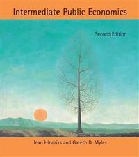 Intermediate public economics; Jean Hindriks; 2013