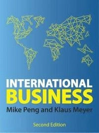 International business; Mike W. Peng; 2016
