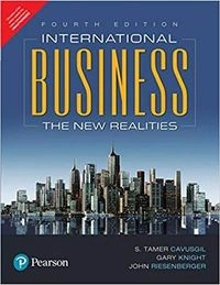 International Business The New Realities; Göran Ahrne, S. Tamer Cavusgil, Gary Knight, John Riesenberger; 2024