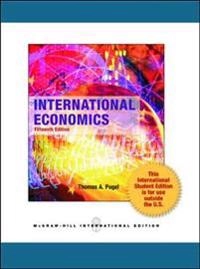 International economics; Thomas A. Pugel; 2012