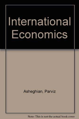 International economics; Parviz Asheghian; 1995