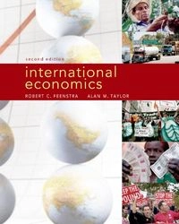 International economics; Robert C. Feenstra; 2012