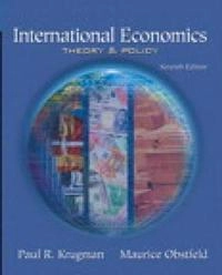 International economics : theory and policy; Paul R. Krugman; 2006