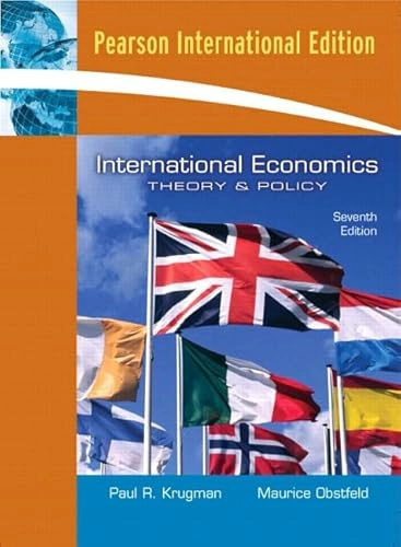 International economics : theory and policy; Paul R. Krugman; 2005