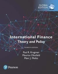 International finance : theory and policy; Paul R. Krugman; 2018