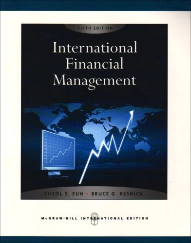 International financial management; Cheol S. Eun; 2009