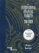 INTERNATIONAL FINANCIAL MARKETS AND THE FIRM; PIET SERCU, RAMAN UPPAL; 1995