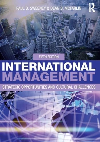 International management : strategic opportunities and cultural challenges; Paul D. Sweeney; 2015
