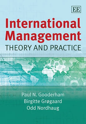 International management : theory and practice; Paul N. Gooderham; 2013
