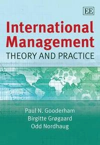International management : theory and practice; Paul N. Gooderham; 2013