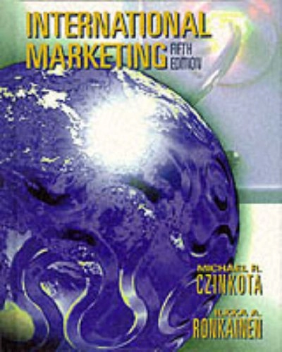 International marketing; Michael R. Czinkota; 1998