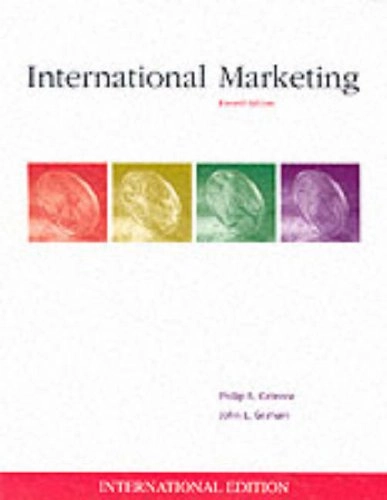 International marketing; Philip R. Cateora; 2002