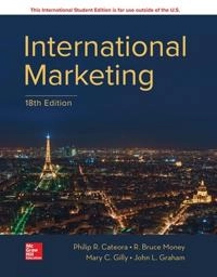 International marketing; Philip R. Cateora; 2020