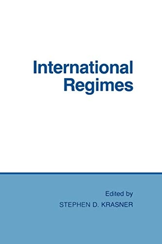 International regimes; Stephen D Krasner; 1983