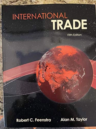 International trade; Robert C. Feenstra; 2021