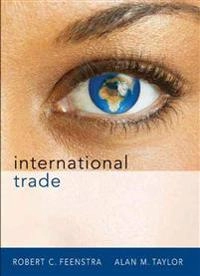 International trade; Robert C. Feenstra; 2008