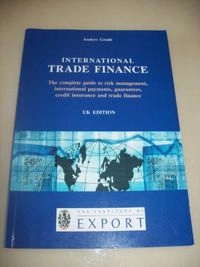 International Trade Finance; Anders Grath; 2005